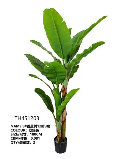 Yapay muz ağacı iç mekan